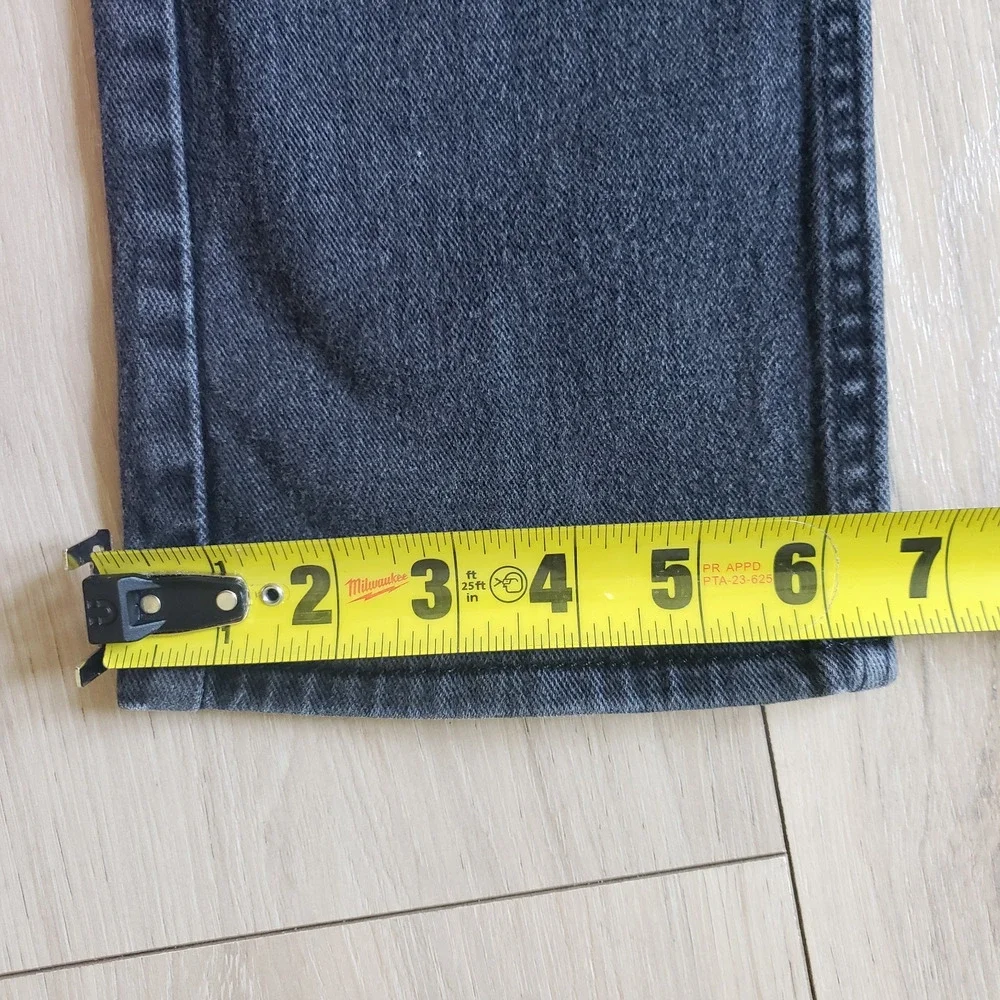 Vans V16 Jeans Mens 30x32 Black Slim Fit Mid Rise Skateboarding Denim Pants - Picture 9 of 9